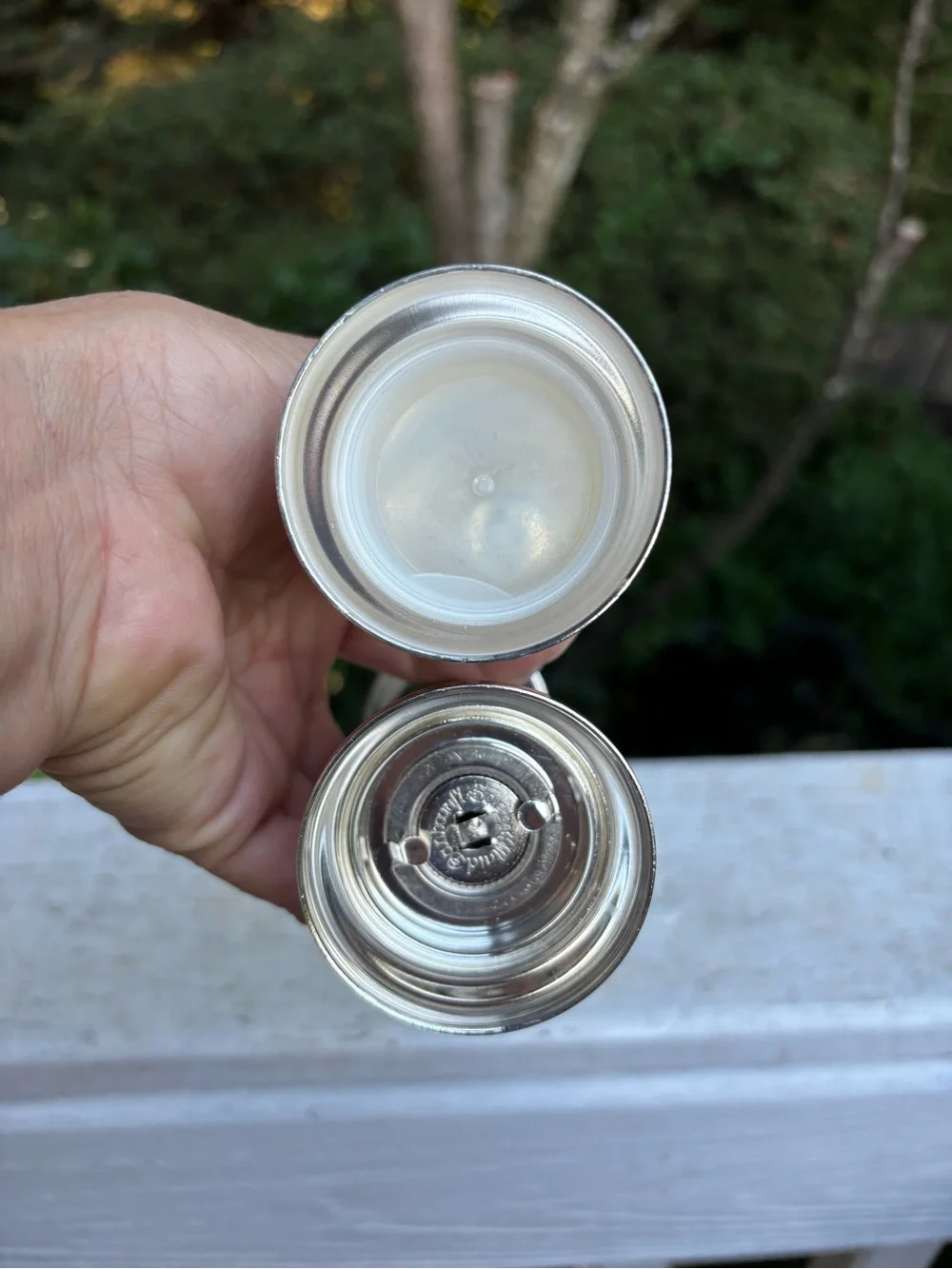 Maestri by Gorham Fine Silver Plate Pepper Mill and Salt Shaker Set